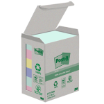 Cf. 6pz blocco 100fg. Post-itÂ® Notes Green 38x51mm 653-1GB NATURAL