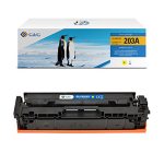 G&G Toner Compatibile GG Giallo PER HP Color LaserJet M254dw/M254nw/M281FDN/M281FDW