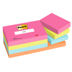 Cf. 12pz blocco 100fg. Post-itÂ® Notes 38x51mm 653-POP Popmistic