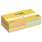 Cf 6pz cubo 450fg. Post-itÂ® Notes 76x76mm 2028-0CPPX6 colori ass. neon/pastello