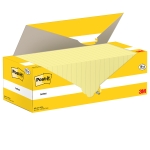 Cf. 18+6pz blocco 100fg.Post-itÂ® Notes 76x127mm 655-CY-VP24 giallo Canary