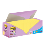 Cf. 20+4pz blocco 90fg.Post-itÂ®Super Sticky 76x76mm 654-SSCY-VP24 giallo Canary