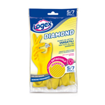 LOGEX PROFESSIONAL Guanti in lattice DIAMOND tg. S Giallo