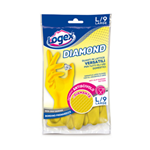 LOGEX PROFESSIONAL Guanti in lattice DIAMOND tg. L Giallo