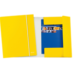 LEITZ Cartellina c/elastico WOW giallo 25X35cm