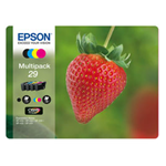 EPSON CONF. 4 CARTUCCE INK 1 X COLORE SERIE 29 FRAGOLA