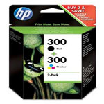 VALUE PACK NERO E COLORE INCHIOSTRO HP 300