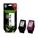 HP 62 INK CARTRIDGE COMBO 2-Pack nero+colore