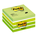 BLOCCO CUBO 450foglietti Post-itÂ® 76x76mm 2028-G PASTELLO VERDE