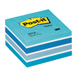 BLOCCO CUBO 450foglietti Post-itÂ® 76x76mm 2028-B PASTELLO BLU